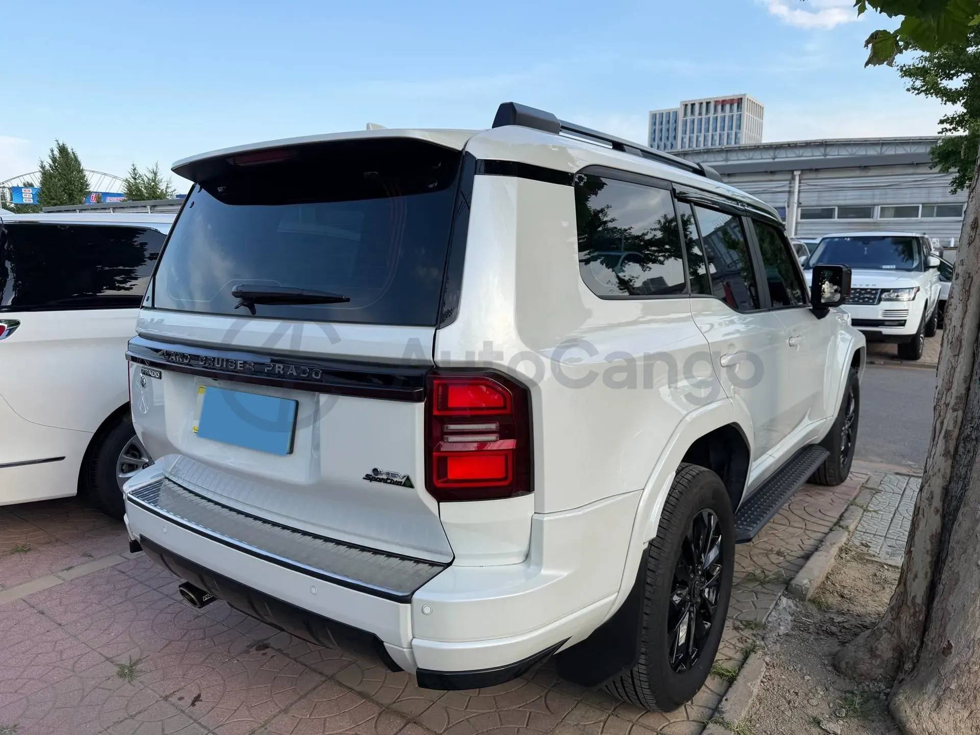 2025 Toyota Land Cruiser Prado 2.4T 282HP L4 8AT Hybrid 5.1KWH,autocango,china used car exporter,china ev exporter,chinese used car exporter,chinese used ev exporter