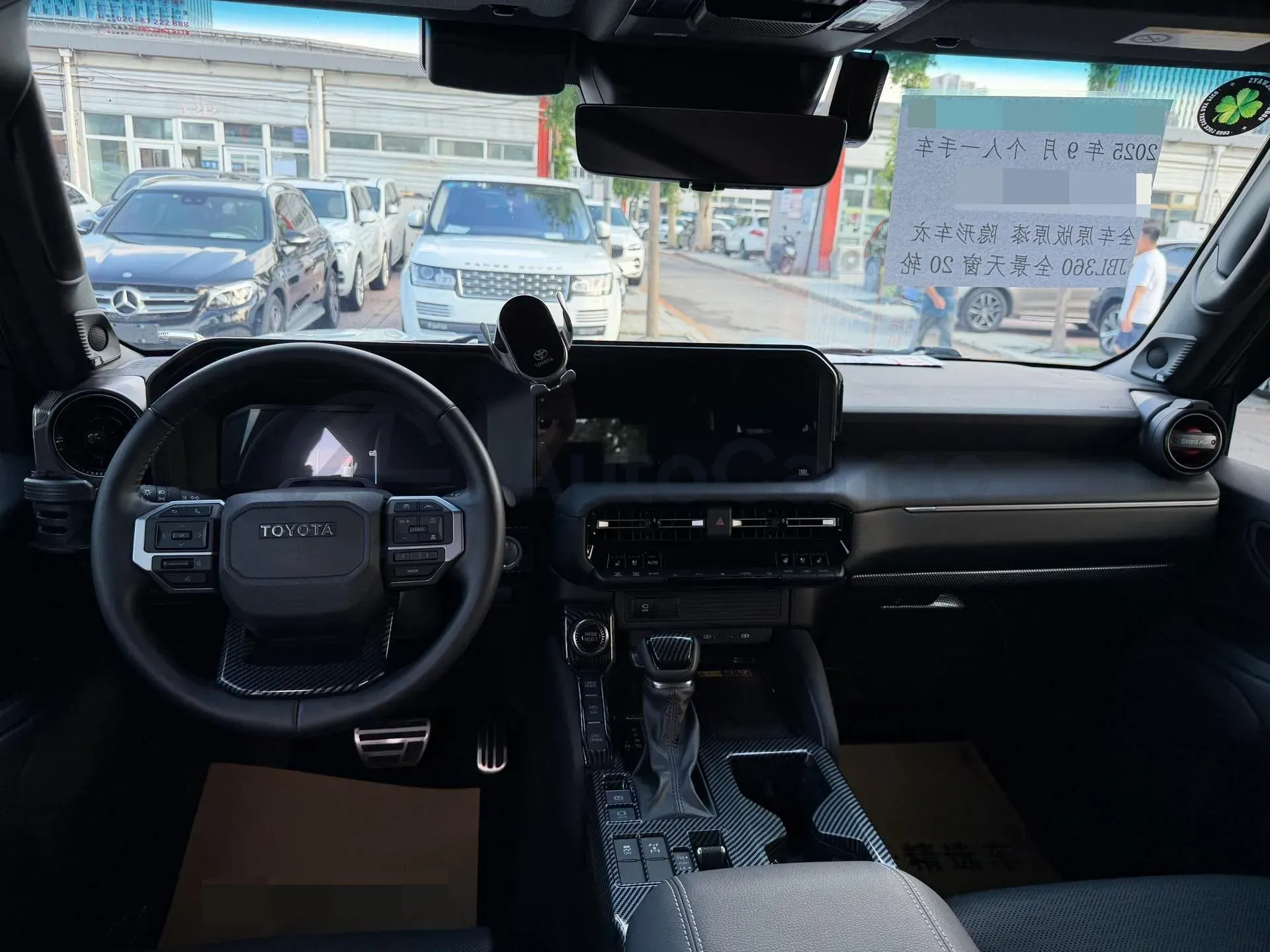 2025 Toyota Land Cruiser Prado 2.4T 282HP L4 8AT Hybrid 5.1KWH,autocango,china used car exporter,china ev exporter,chinese used car exporter,chinese used ev exporter