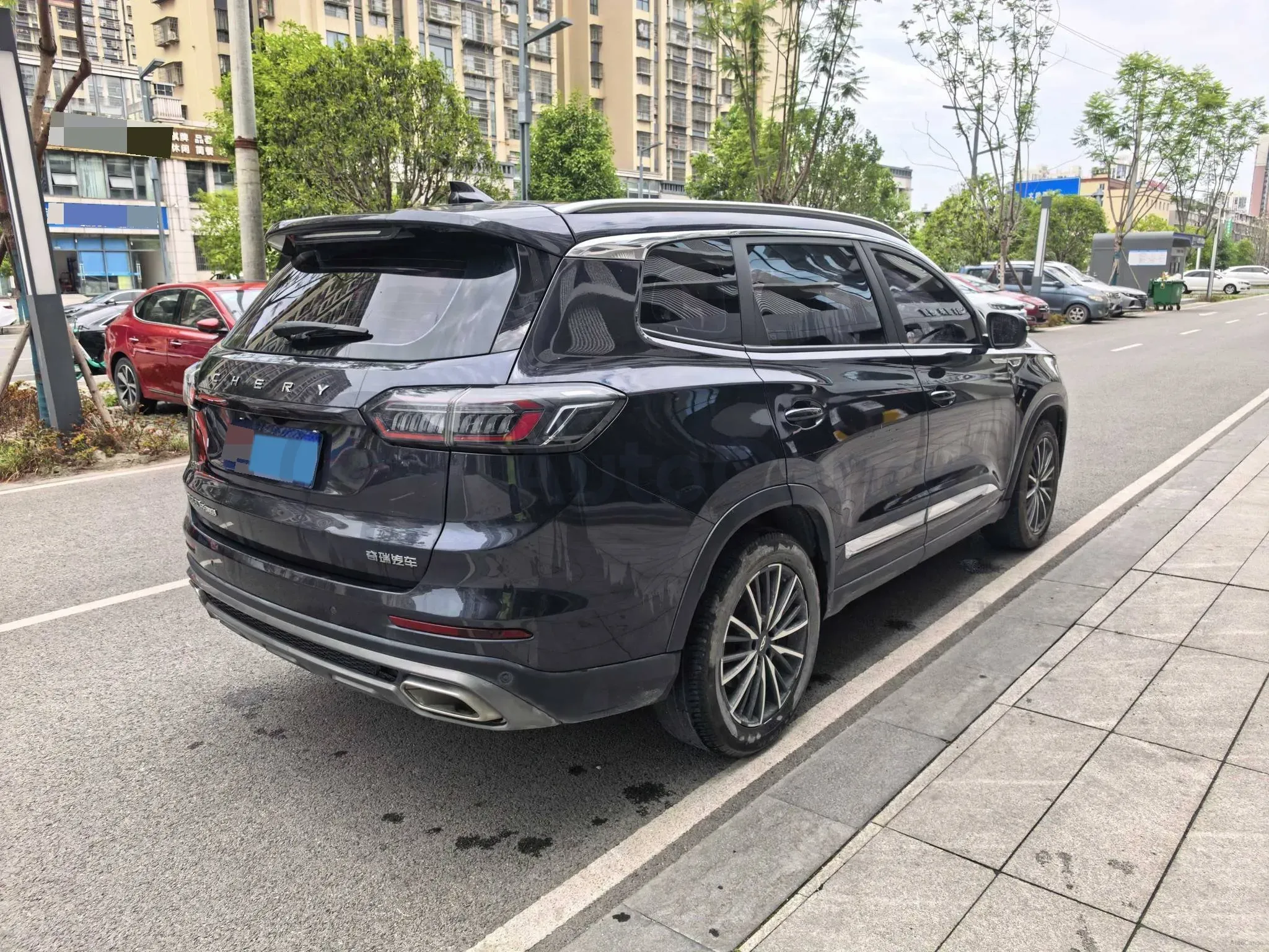 2022 Chery Tiggo 8 Plus 1.6T 197HP L4 7DCT,autocango,china used car exporter,china ev exporter,chinese used car exporter,chinese used ev exporter
