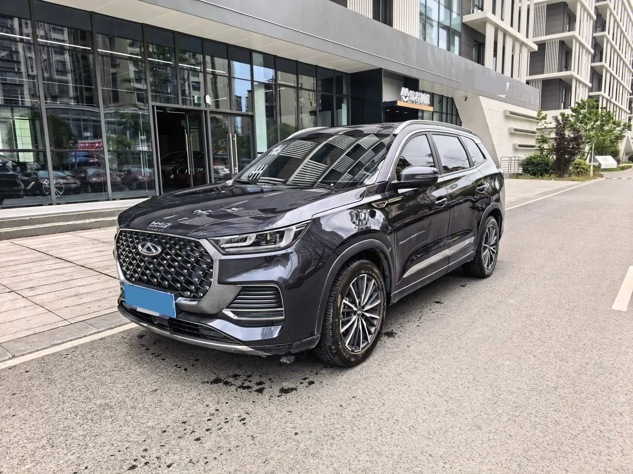 2022 Chery Tiggo 8 Plus 1.6T 197HP L4 7DCT,autocango,china used car exporter,china ev exporter,chinese used car exporter,chinese used ev exporter