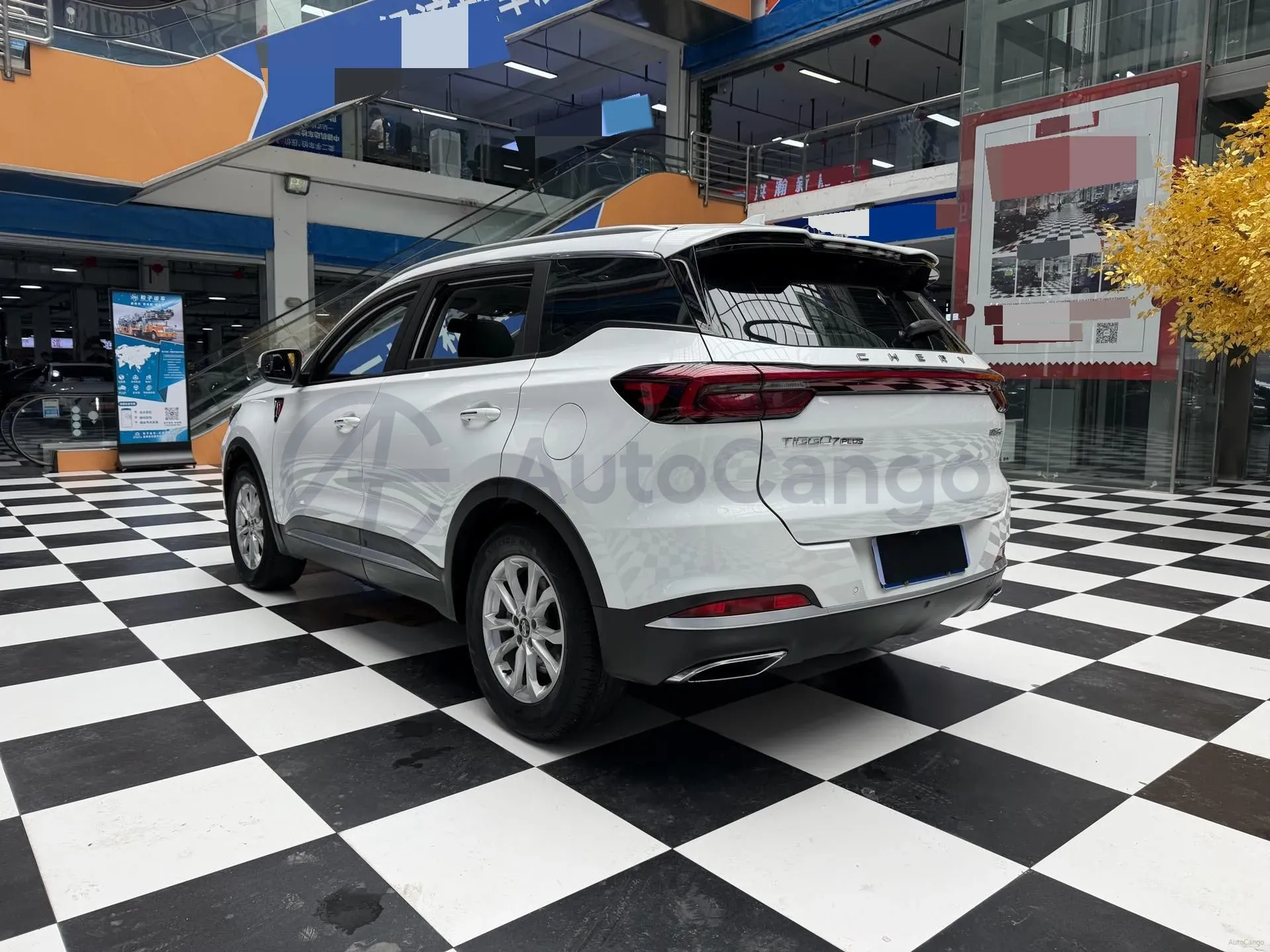2021 Chery Tiggo 7 Plus 1.5T 156HP L4 CVT,autocango,china used car exporter,china ev exporter,chinese used car exporter,chinese used ev exporter