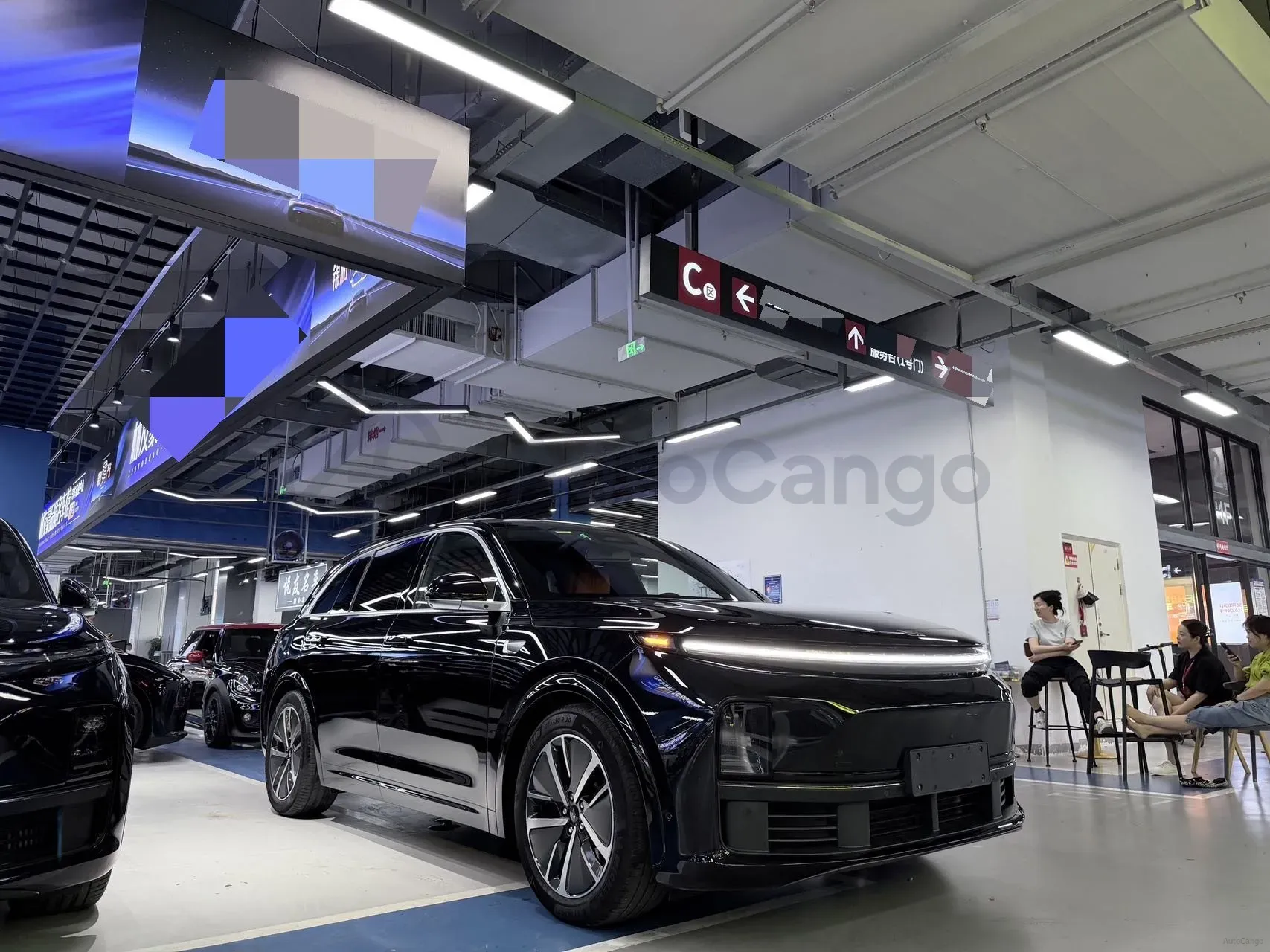2024 Li L7 Range Extended 154HP REEV 42.8KWH,autocango,china used car exporter,china ev exporter,chinese used car exporter,chinese used ev exporter