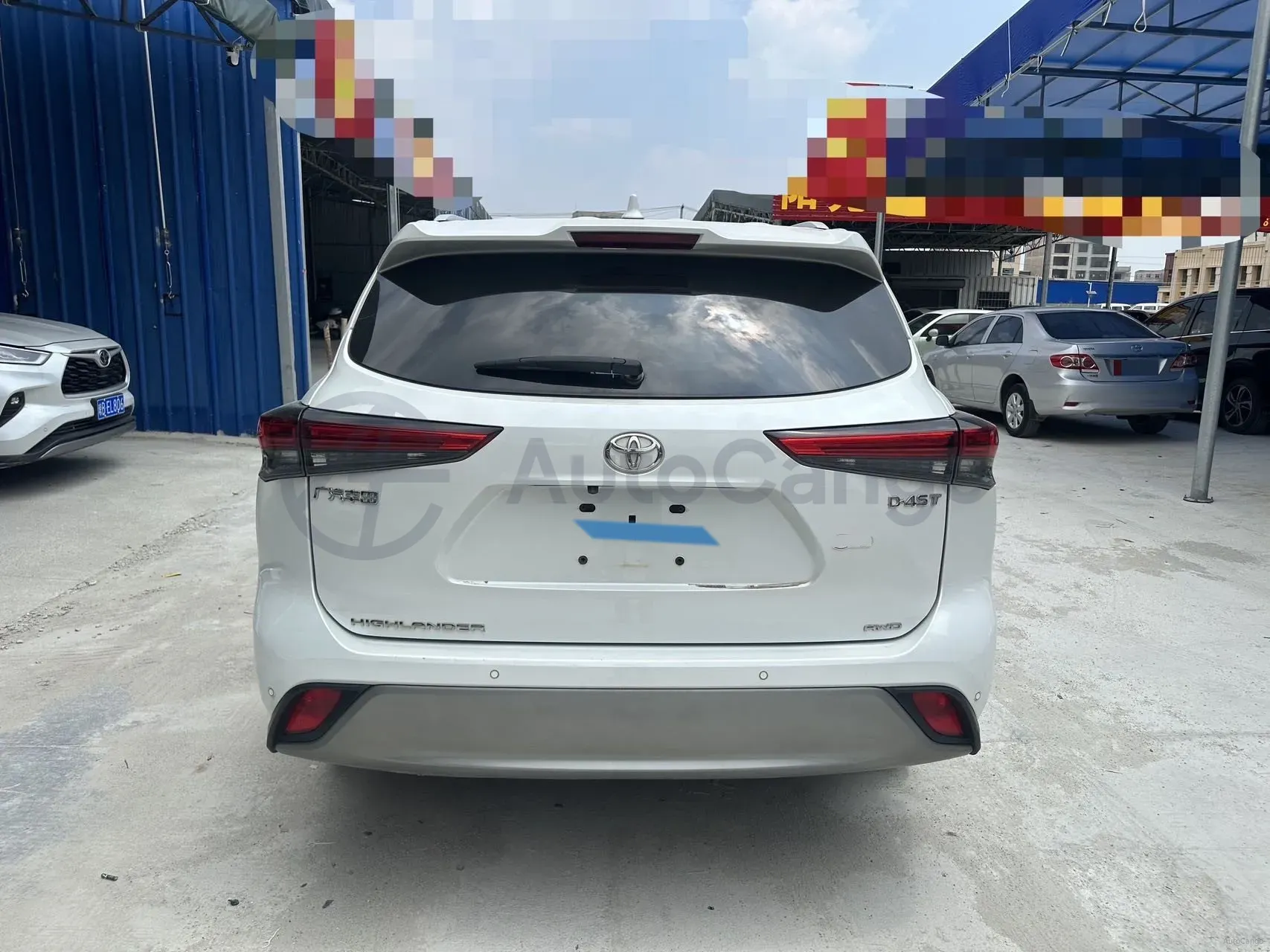 2024 Toyota Highlander 2.0T 248HP L4 8AT,autocango,china used car exporter,china ev exporter,chinese used car exporter,chinese used ev exporter