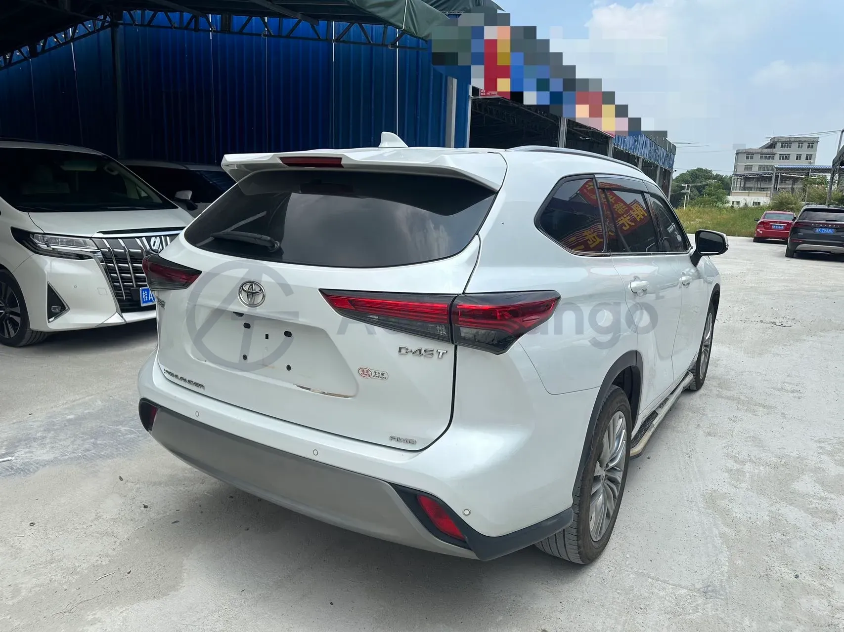 2024 Toyota Highlander 2.0T 248HP L4 8AT,autocango,china used car exporter,china ev exporter,chinese used car exporter,chinese used ev exporter