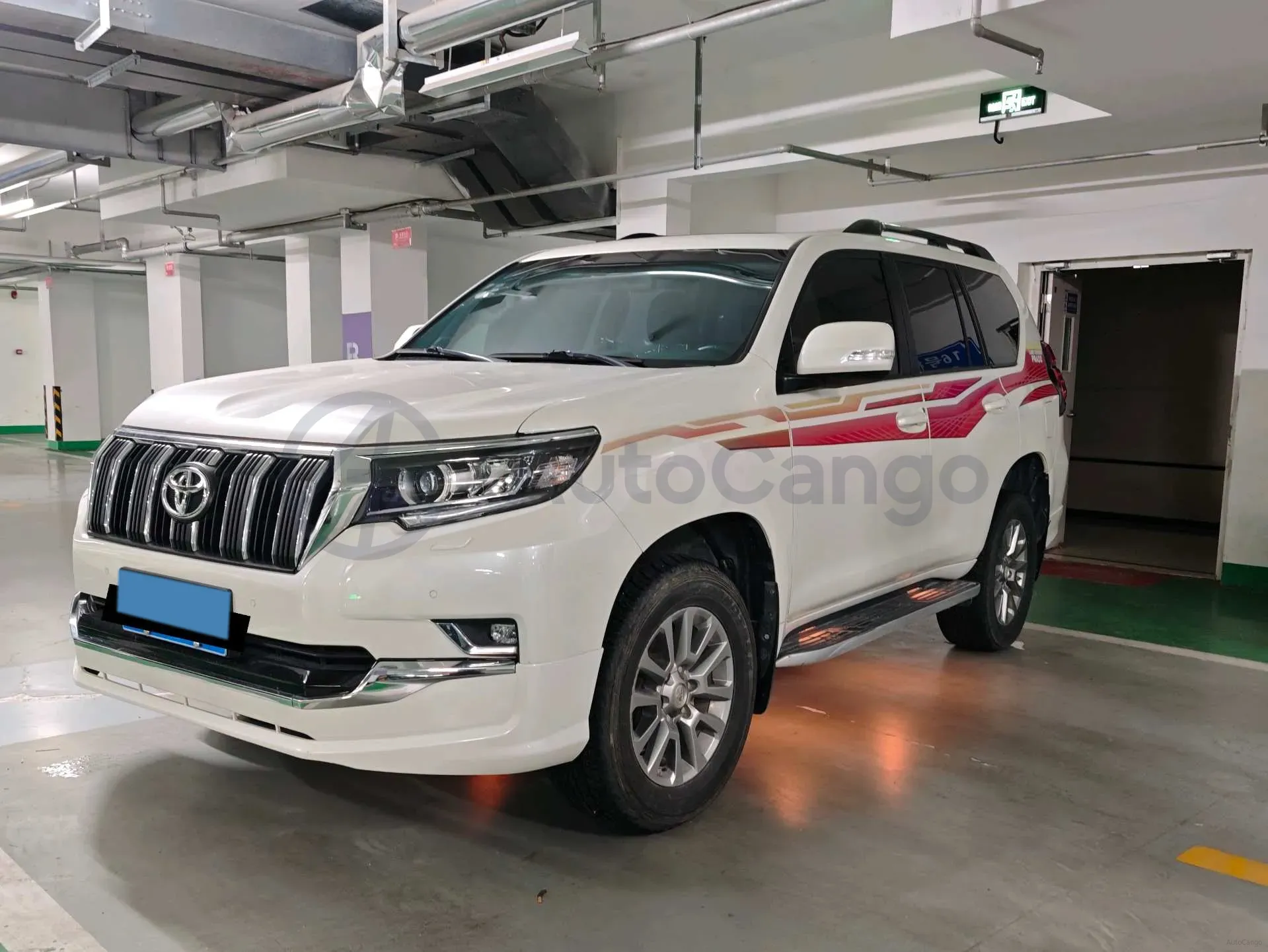2019 Toyota Land Cruiser Prado 3.5L 280HP V6 6AT,autocango,china used car exporter,china ev exporter,chinese used car exporter,chinese used ev exporter