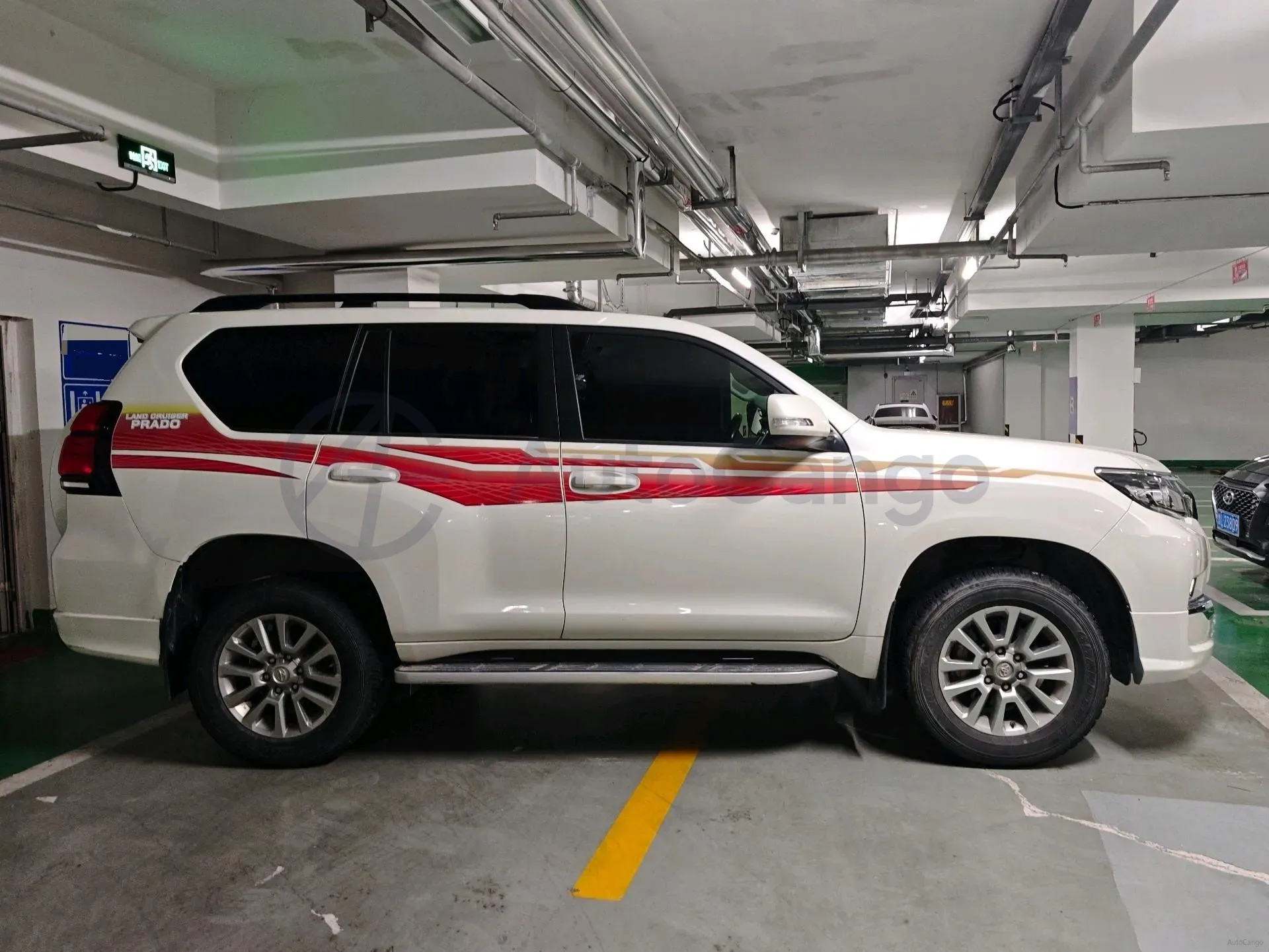 2019 Toyota Land Cruiser Prado 3.5L 280HP V6 6AT,autocango,china used car exporter,china ev exporter,chinese used car exporter,chinese used ev exporter