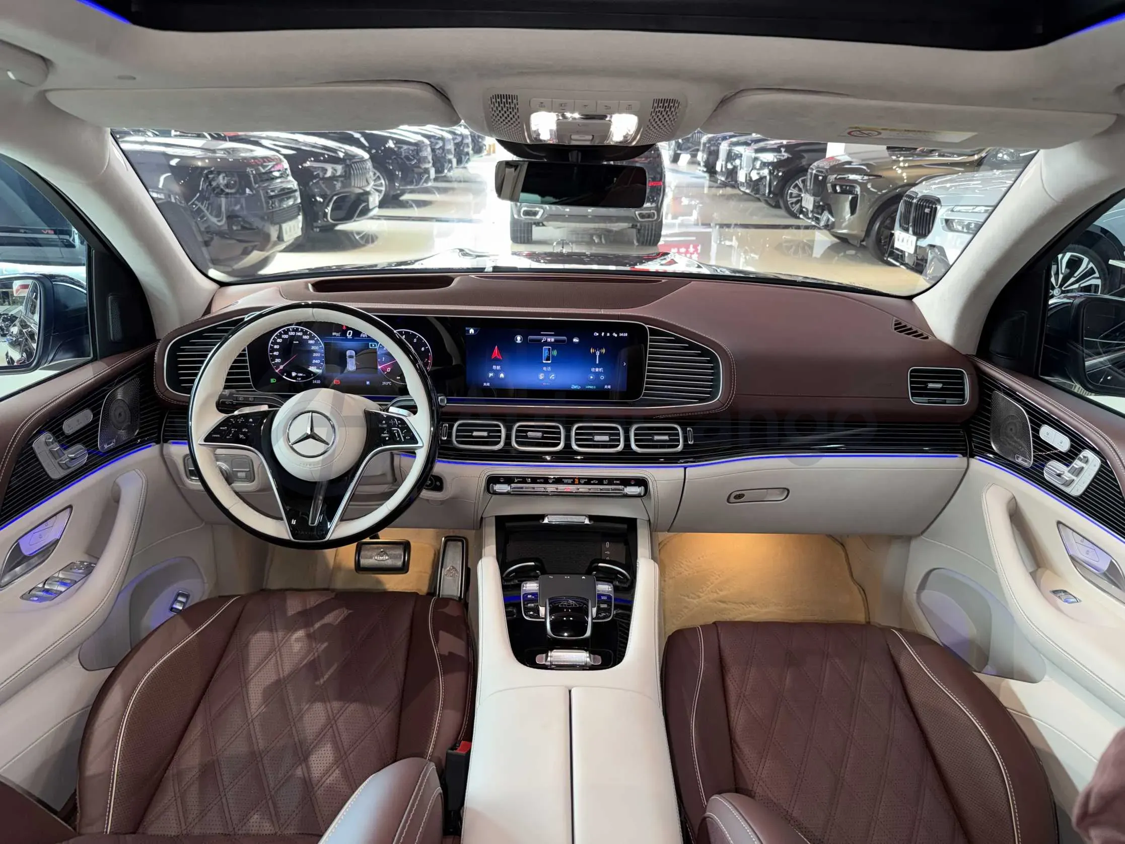 2025 Mercedes-Benz Maybach GLS 3.0T 381HP L6 9AT,autocango,china used car exporter,china ev exporter,chinese used car exporter,chinese used ev exporter