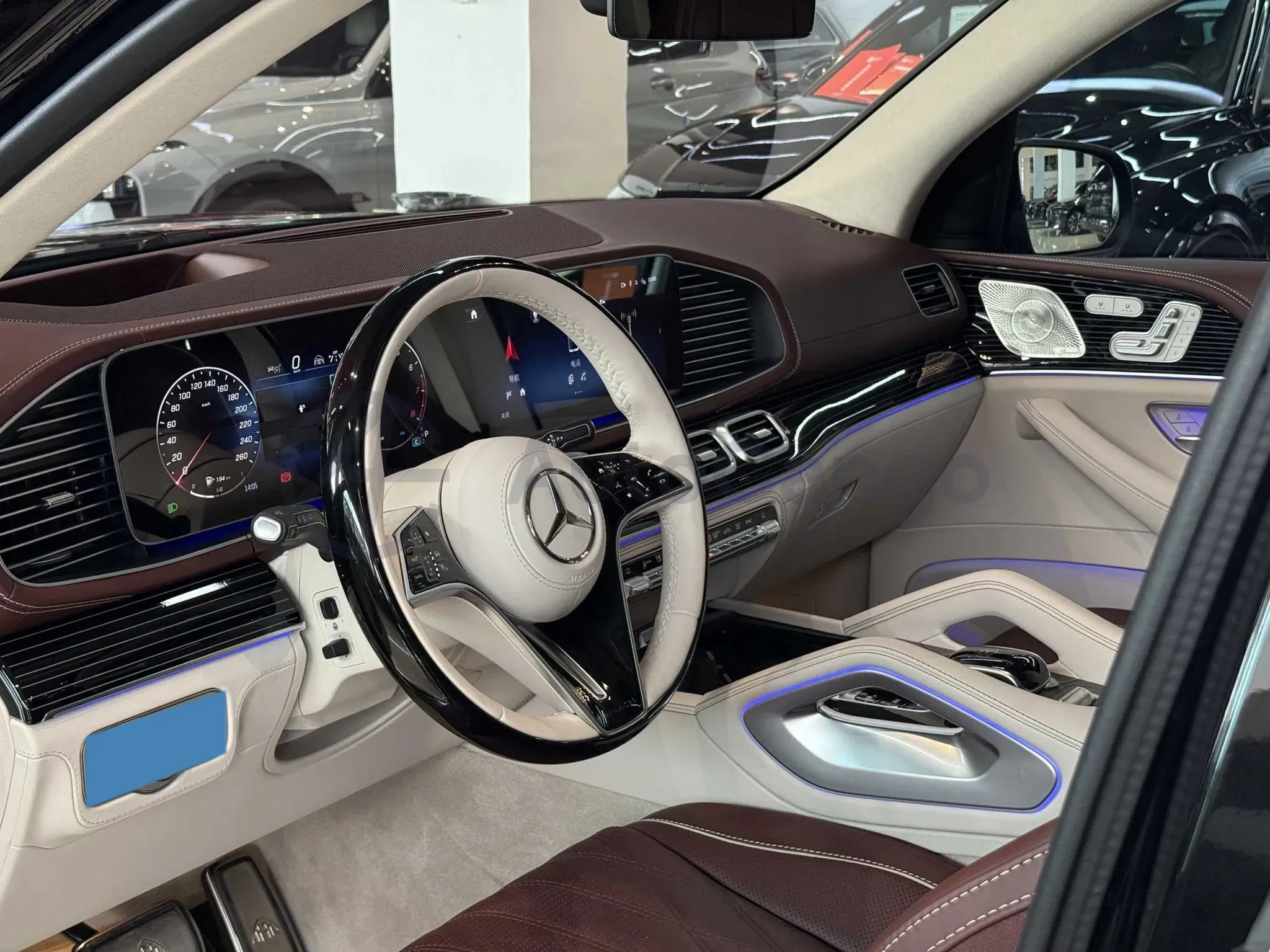 2025 Mercedes-Benz Maybach GLS 3.0T 381HP L6 9AT,autocango,china used car exporter,china ev exporter,chinese used car exporter,chinese used ev exporter