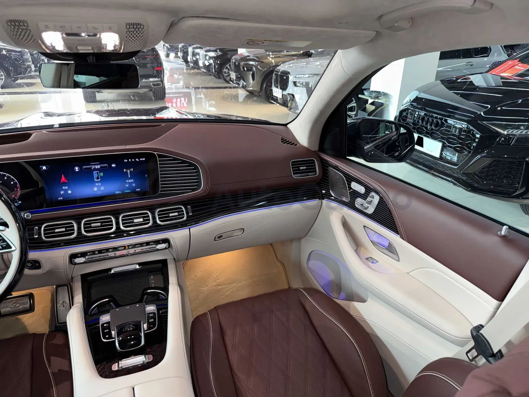 2025 Mercedes-Benz Maybach GLS 3.0T 381HP L6 9AT,autocango,china used car exporter,china ev exporter,chinese used car exporter,chinese used ev exporter