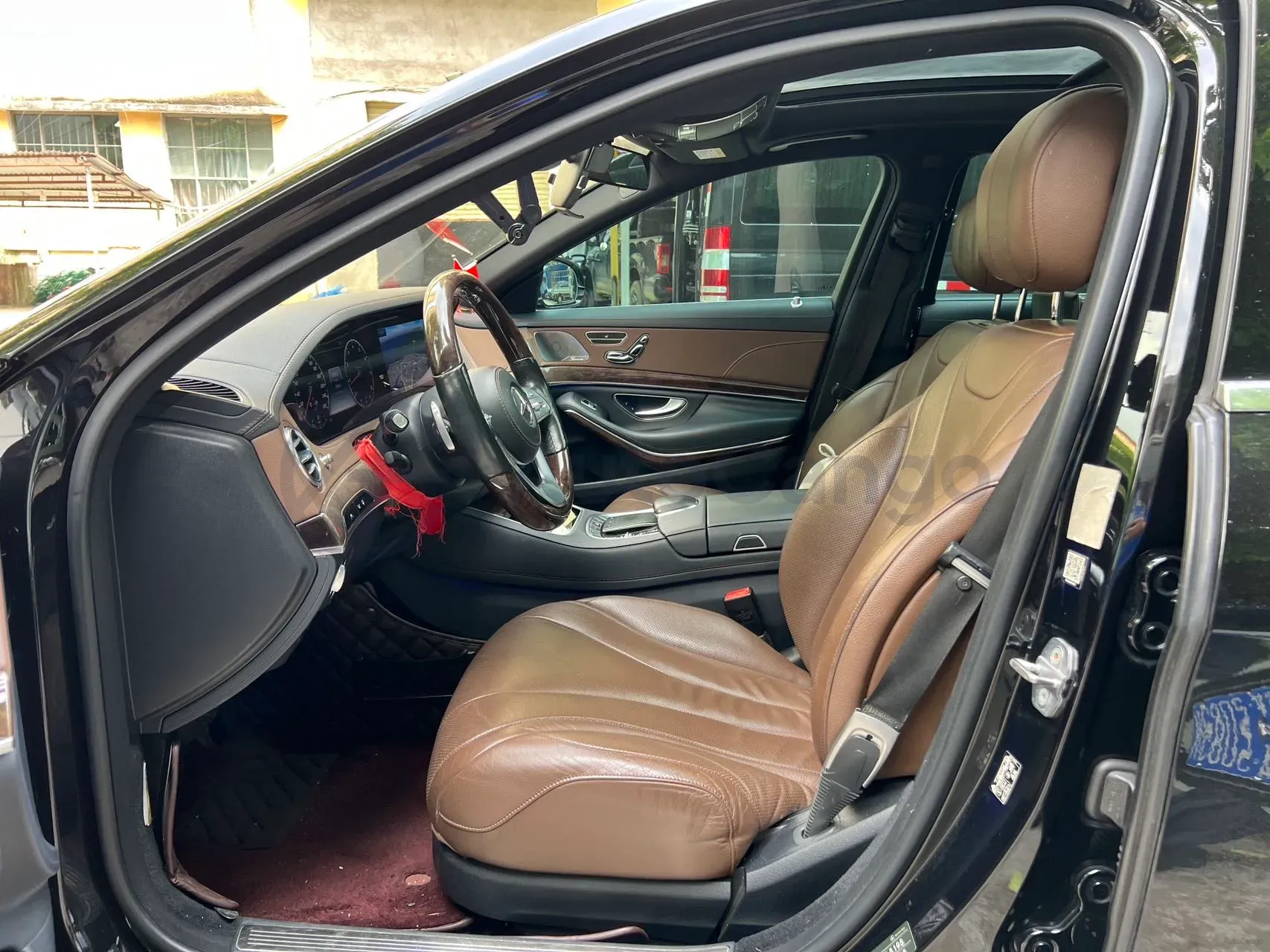 2019 Mercedes-Benz S Class 3.0T 313HP V6 9AT,autocango,china used car exporter,china ev exporter,chinese used car exporter,chinese used ev exporter