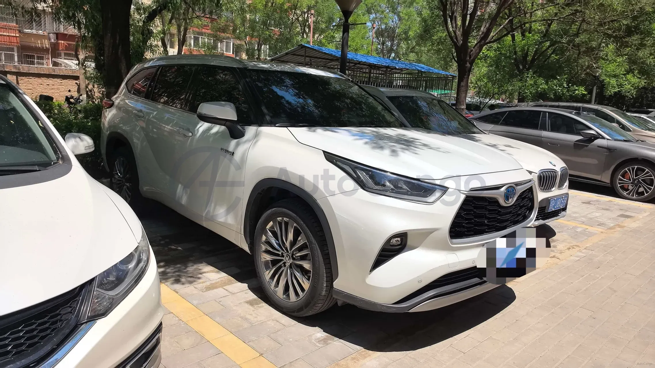 2023 Toyota Highlander 2.5L 189HP L4 E-CVT Hybrid,autocango,china used car exporter,china ev exporter,chinese used car exporter,chinese used ev exporter