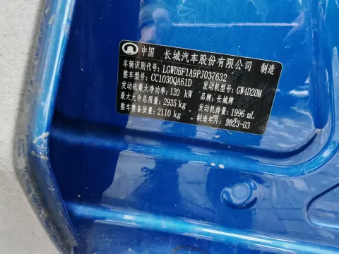 2023 Great Wall Poer 2.0T 166HP L4 6MT